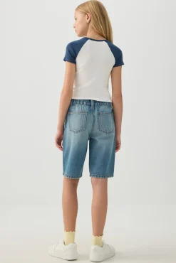 Elastic Waist Jorts