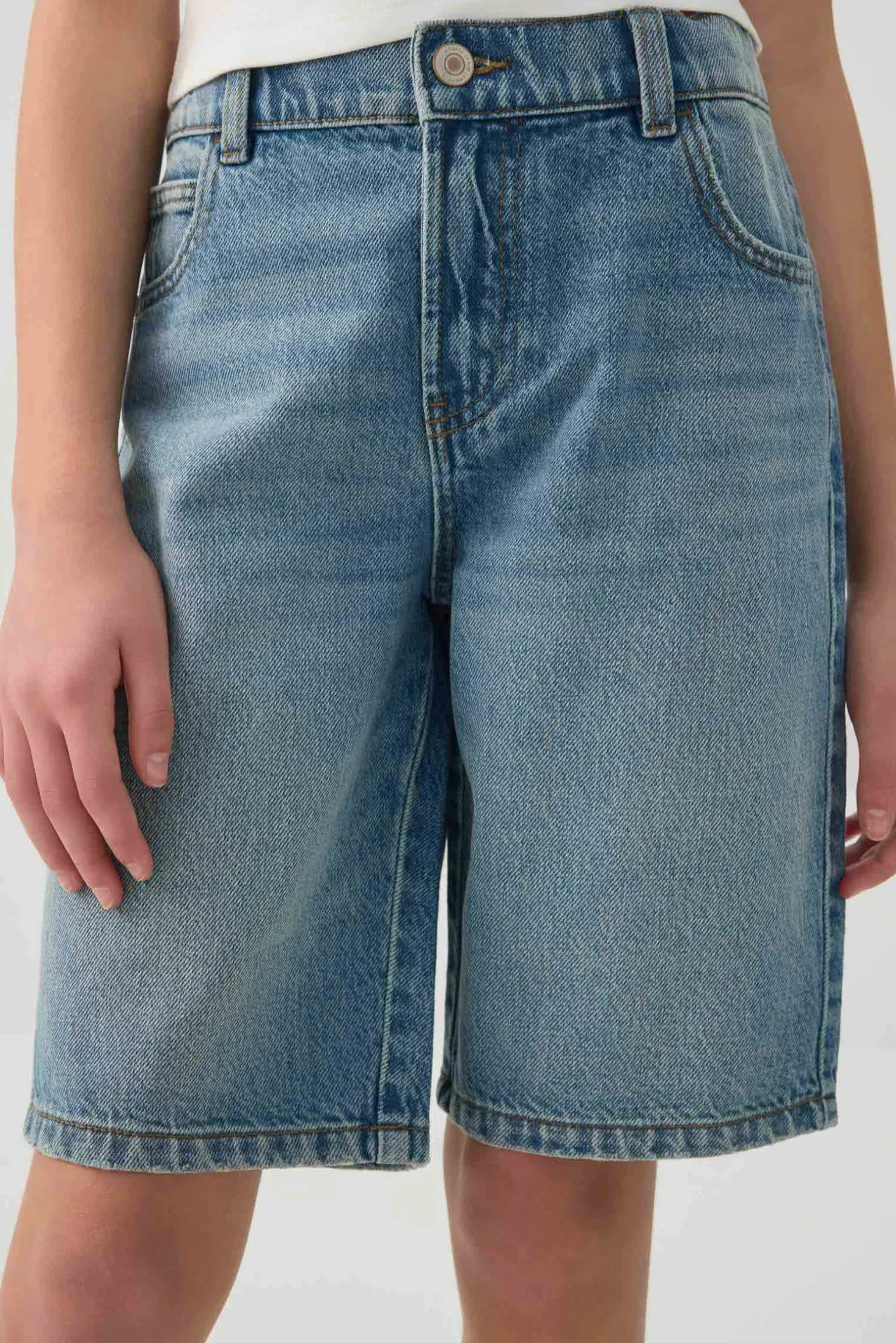 Elastic Waist Jorts