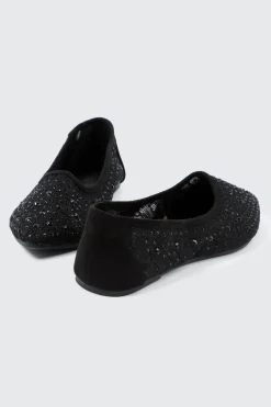 Embellished Lace Flats