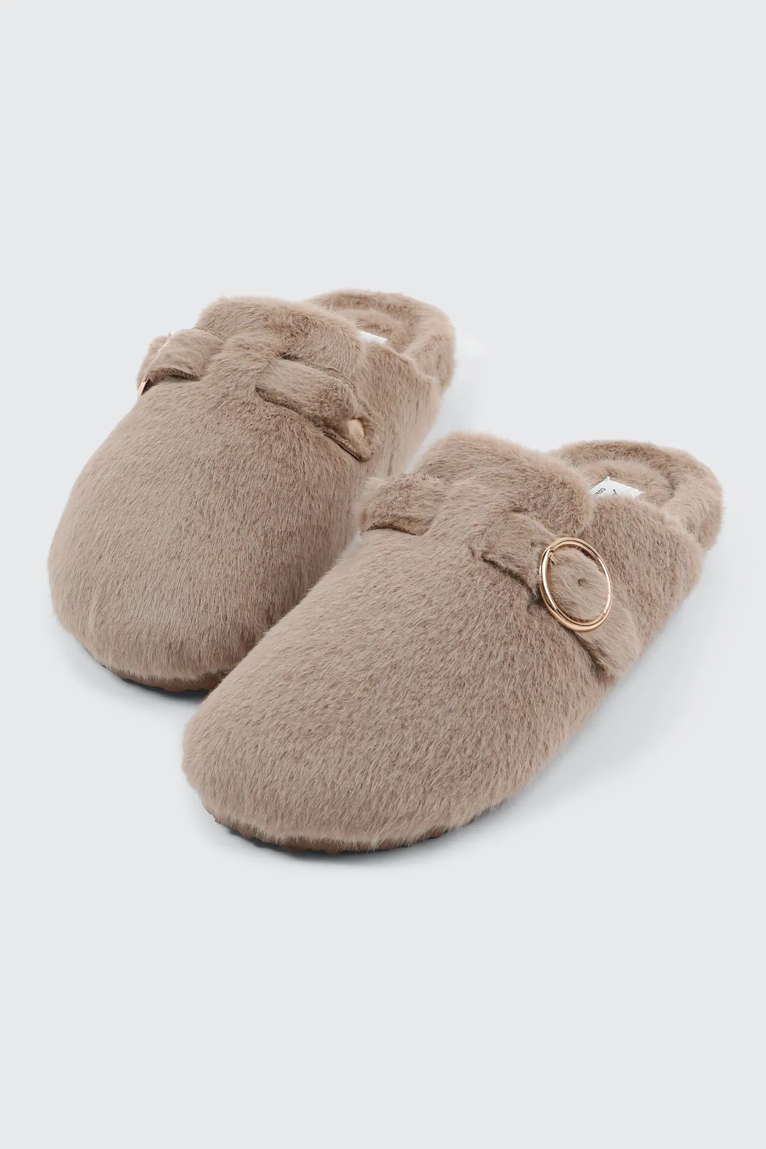 Faux Fur Clogs