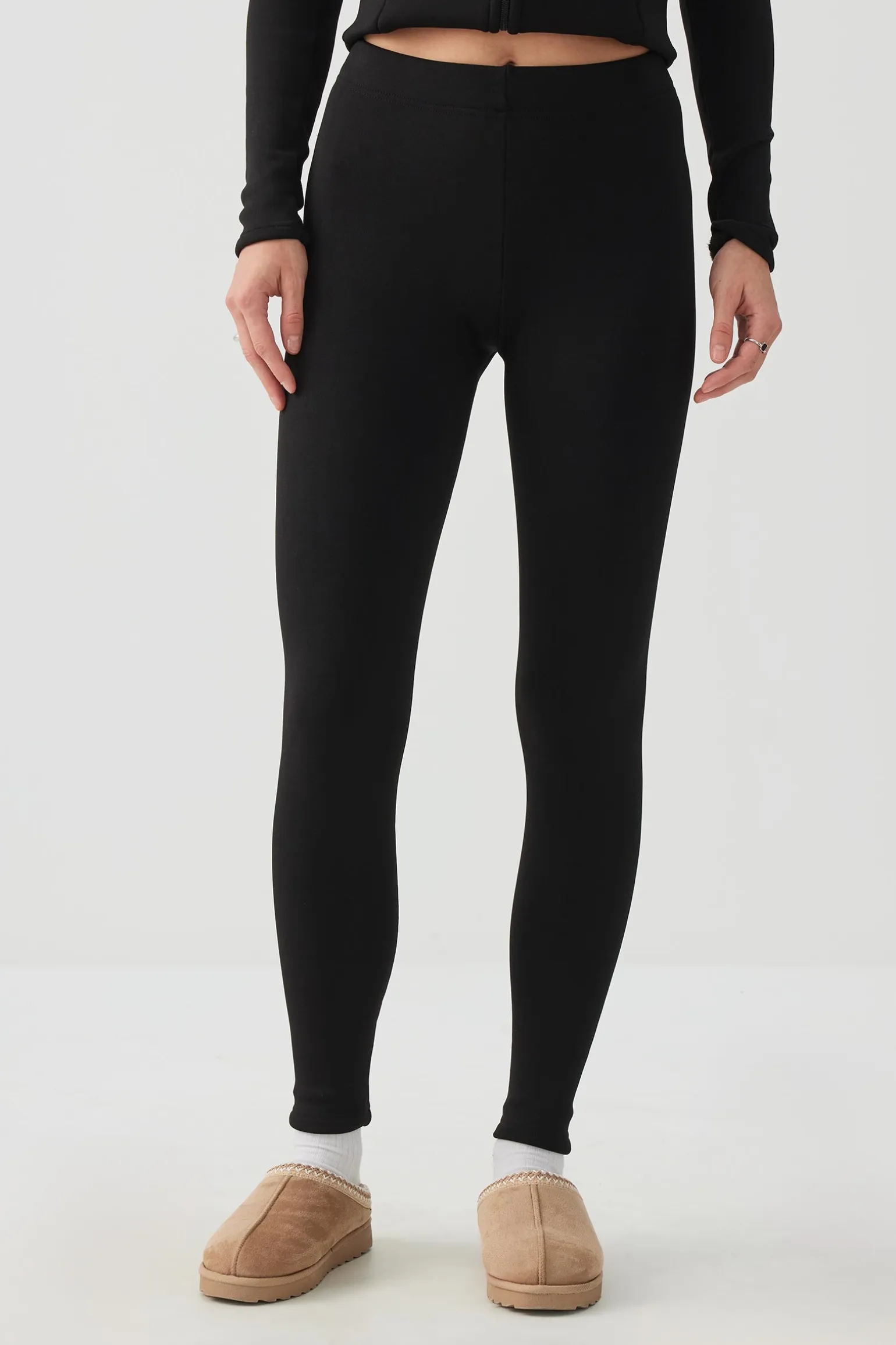 Faux Fur Lined Leggings