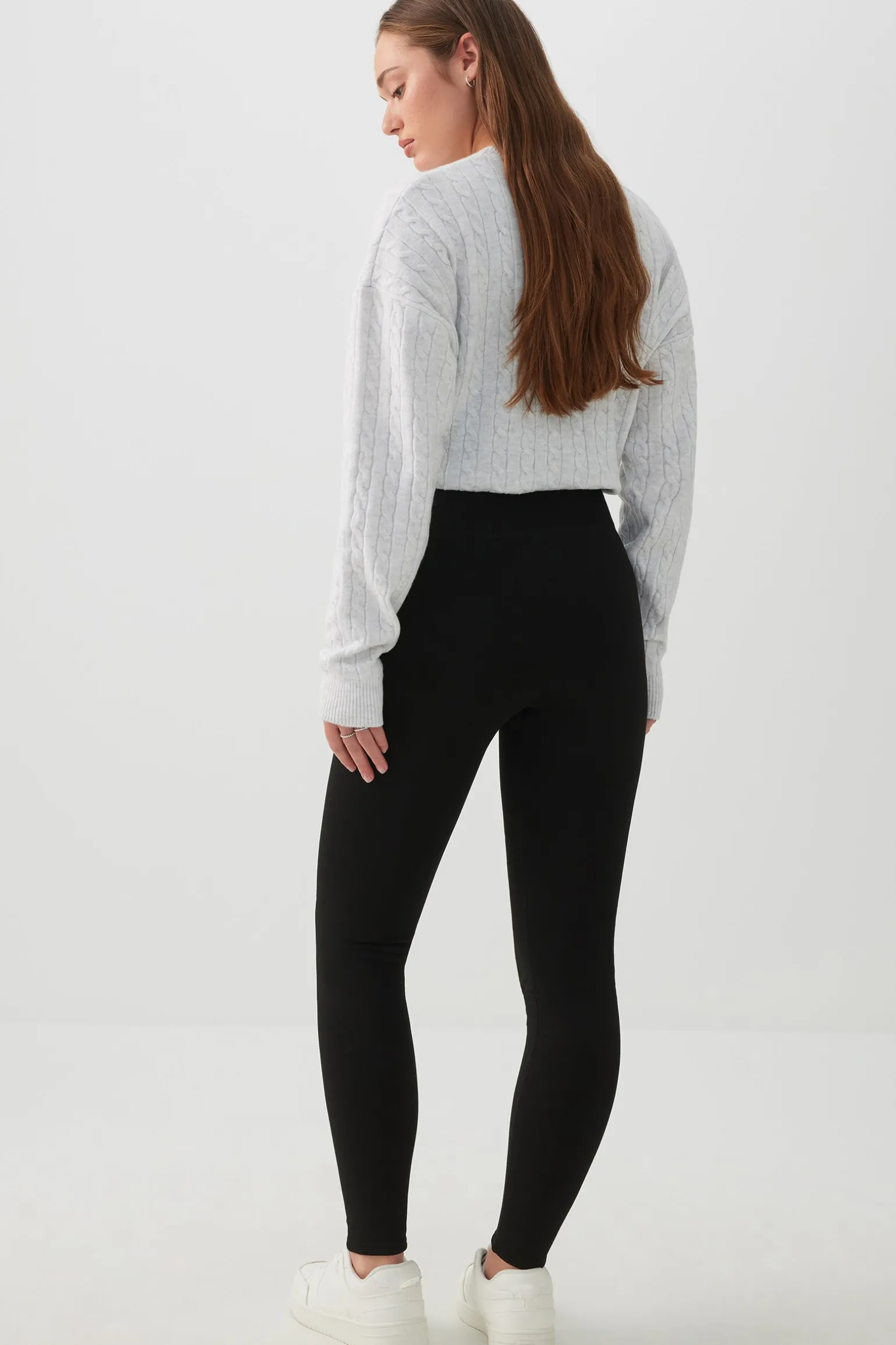 Faux Fur Lined Seamless Leggings