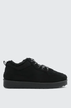 Faux Fur Lined Sneakers