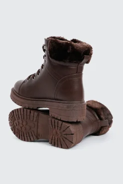 Faux Fur Lined Winter Boots