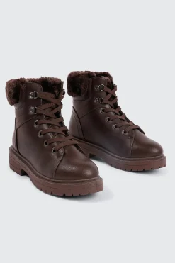 Faux Fur Lined Winter Boots
