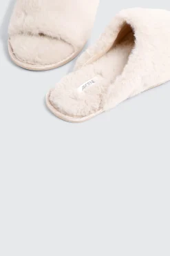 Faux Fur Slippers