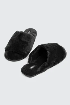 Faux Fur Slippers