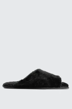 Faux Fur Slippers