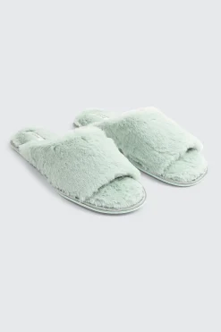 Faux Fur Slippers