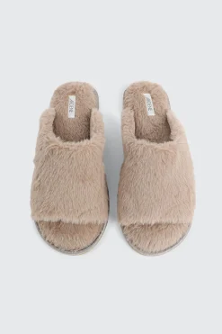 Faux Fur Slippers