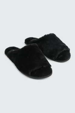 Faux Fur Slippers