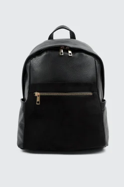 Faux Leather Backpack