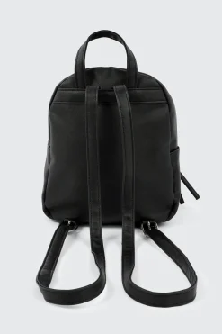 Faux Leather Backpack