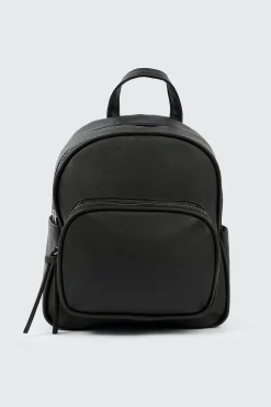 Faux Leather Backpack