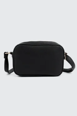 Faux Leather Crossbody Bag