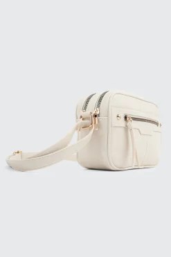 Faux Leather Crossbody Bag