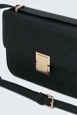 Faux Leather Crossbody Bag