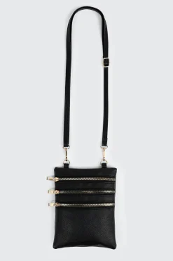 Faux Leather Crossbody wallet Bag