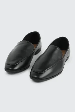 Faux Leather Loafers