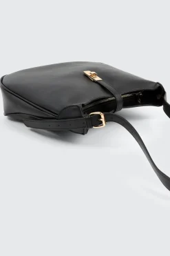 Faux Leather Saddlebag