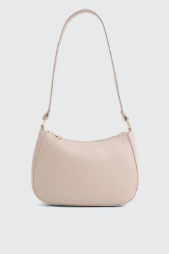 Faux Leather Shoulder Bag