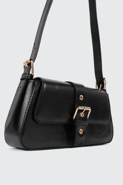 Faux Leather Shoulder Bag