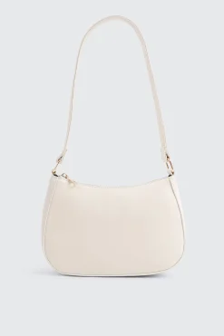 Faux Leather Shoulder Bag