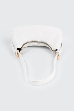 Faux Leather Shoulder Bag