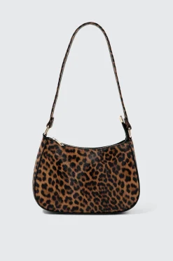 Faux Leather Shoulder Bag