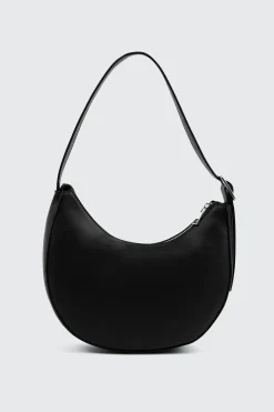 Faux Leather Shoulder Bag