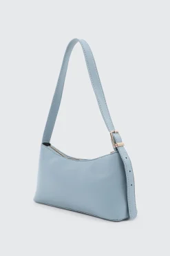 Faux Leather Shoulder Bag