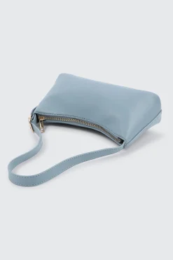 Faux Leather Shoulder Bag