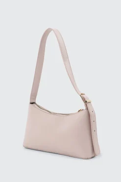 Faux Leather Shoulder Bag