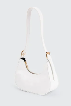 Faux Leather Shoulder Bag