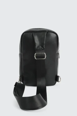 Faux Leather Sling Bag