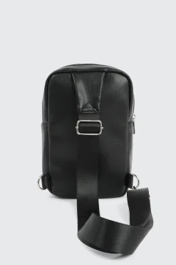 Faux Leather Sling Bag