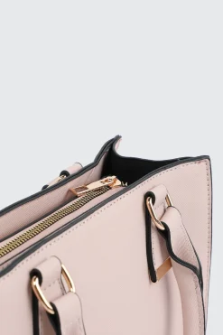 Faux leather Small Structured Handbag