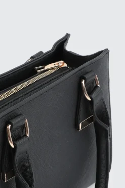 Faux leather Small Structured Handbag