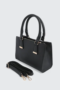 Faux leather Small Structured Handbag
