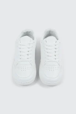Faux Leather Sneakers