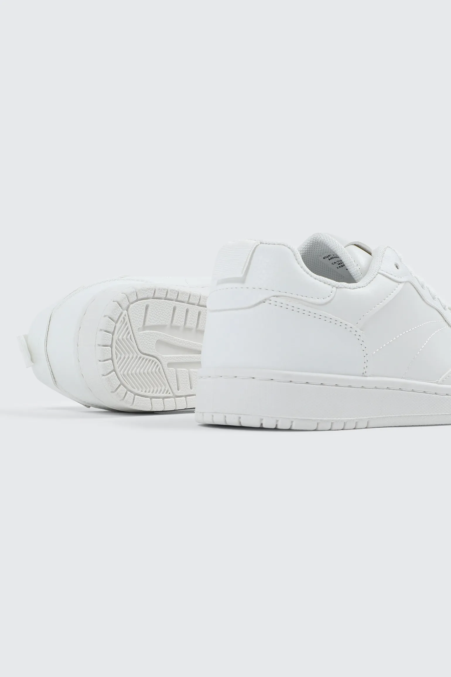 Faux Leather Sneakers