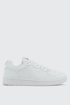 Faux Leather Sneakers
