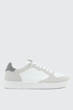 Faux Leather Sneakers
