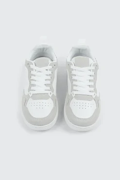 Faux Leather Sneakers