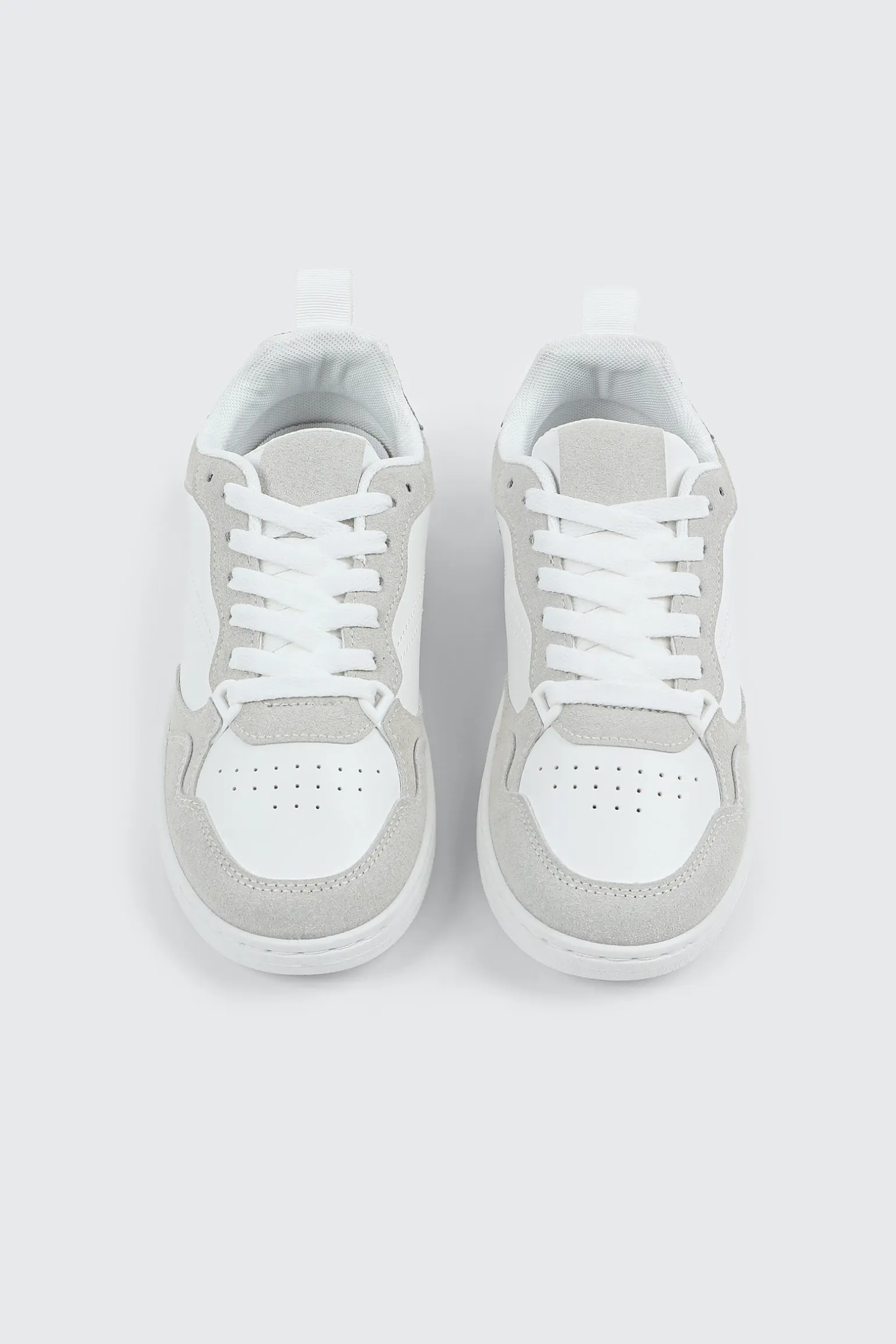 Faux Leather Sneakers