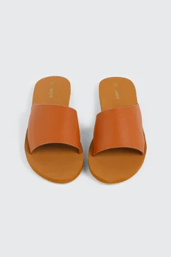 Faux Leather Sport Sandals