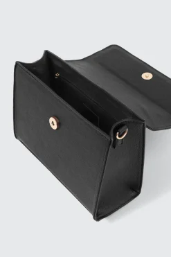 Faux leather Square Handbag