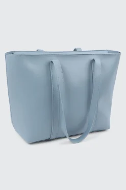 Faux Leather Tote Bag