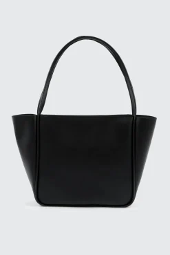 Faux Leather Tote Bag