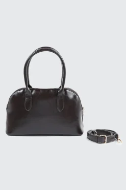 Faux Leather Tote Bag